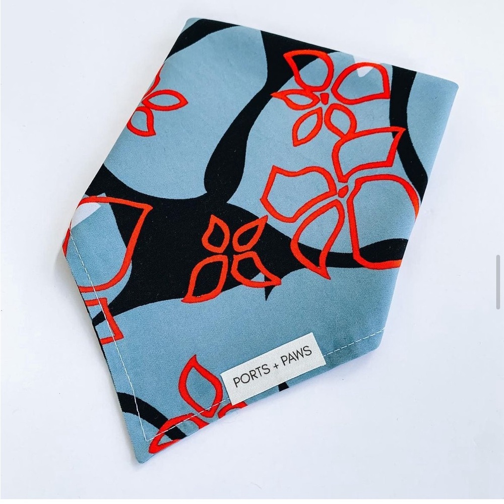 NWT! Port + Paws dog bandanna